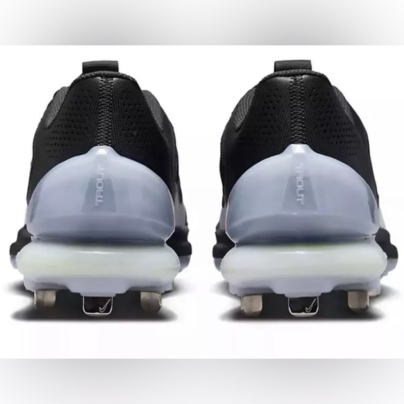 NEW [Nike] Force Zoom Mike Trout 8 Pro Black Metal Baseball Cleats Men's Size 10 - Picture 4 of 15